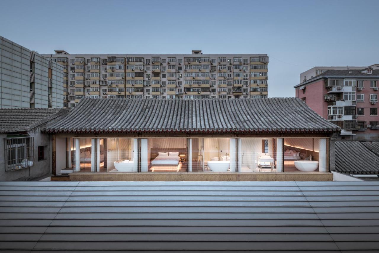 Layering Courtyard Hotel Qianmen Peking Exterior foto